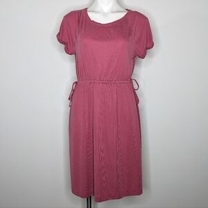 Anthropologie Pink Dress